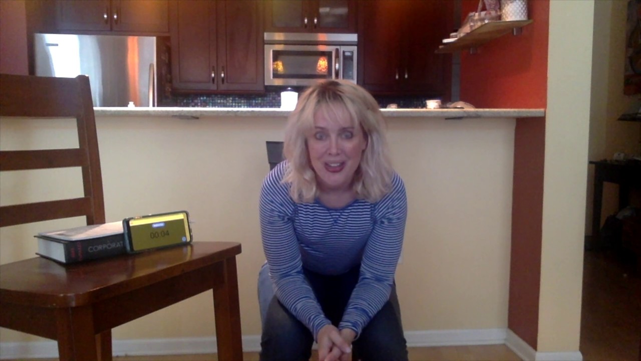 Tabata Exercises for Seniors With Margaret &ndash; Workout 1