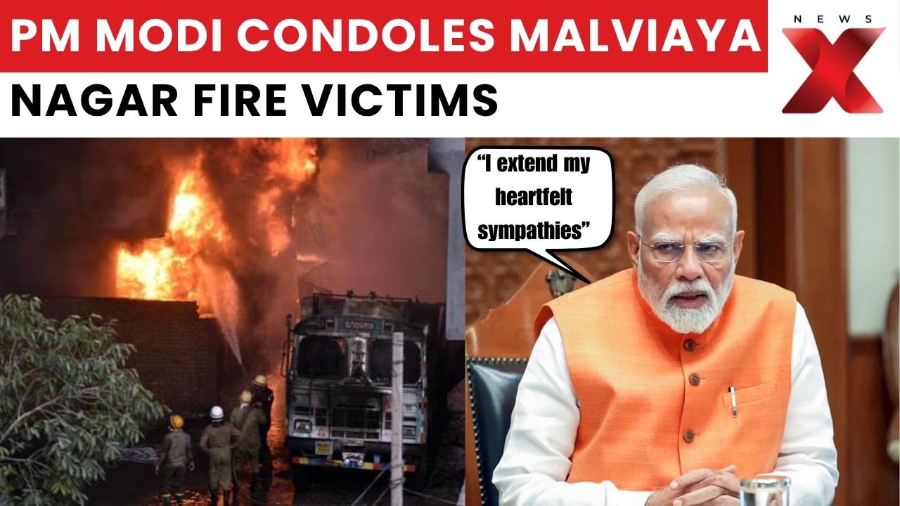 Malviya Nagar Restaurant Fire | PM Modi Offers Condolences to Victims&rsquo; Families, Rescue Ops Underway