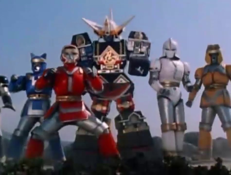 Power Ranger Mighty Morphin Alien | Zords de Aquitar - Shōgun Megazord y Shōgun Mega Falconzord