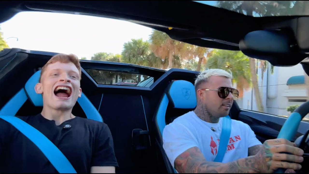 Niño Millonario REACCIONA al Lamborghini de Llados