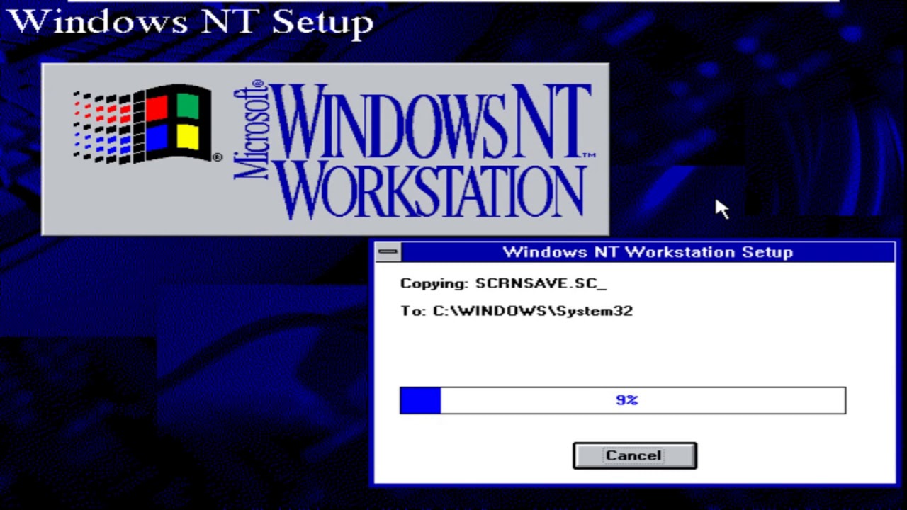 Installing Windows NT 3 51 on VMware