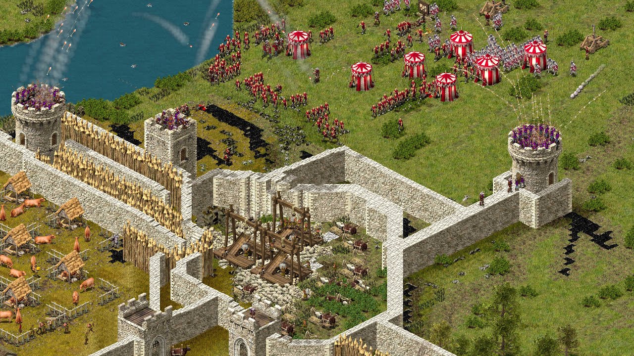 Stronghold 1 DE – 3. HEAT OF THE BATTLE (Very Hard) | Swine’s Bay DLC Campaign