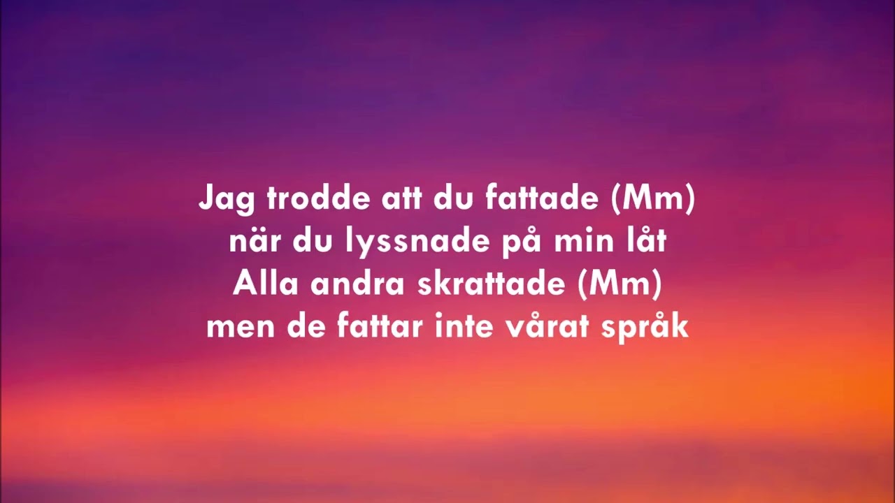 Victor Leksell, Ein&aacute;r - Din L&aring;t (LYRICS)