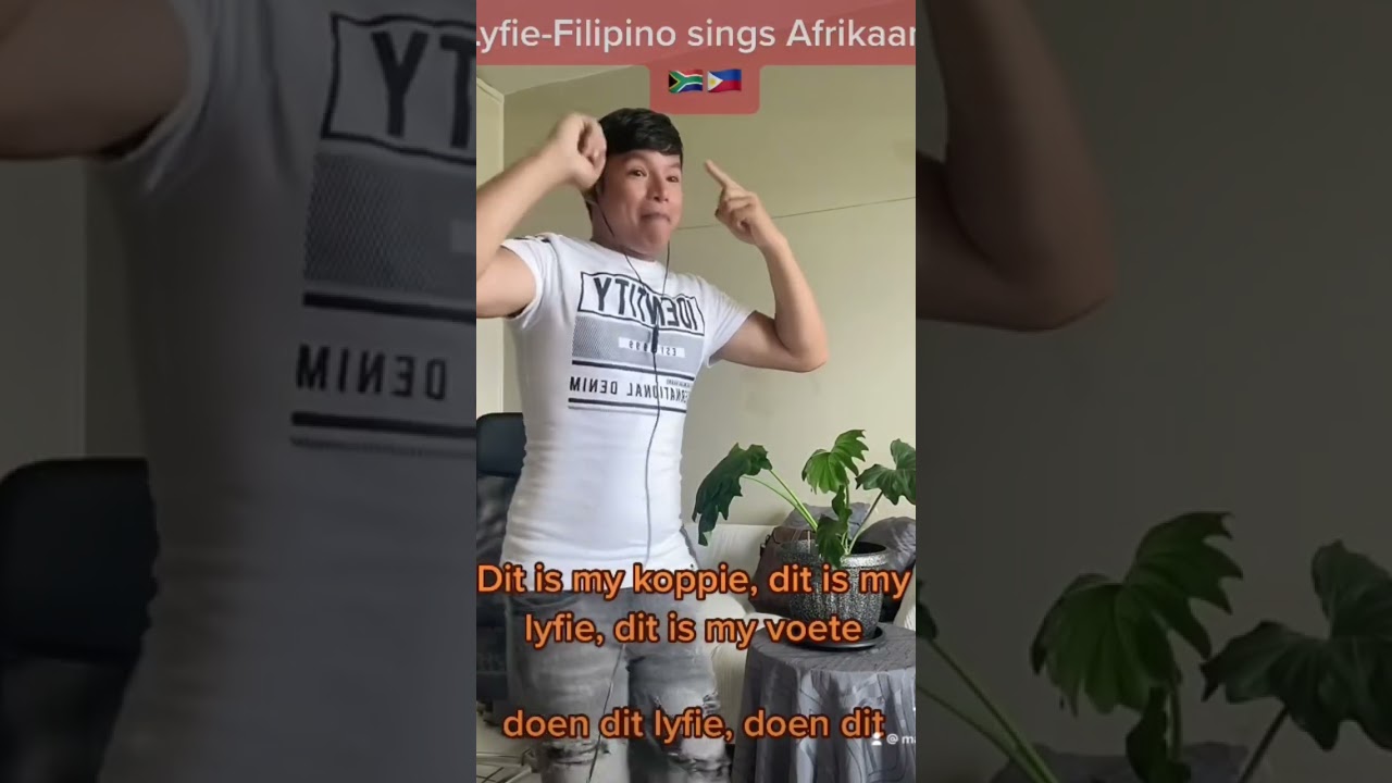 Lyfie- Filipino sings Afrikaans #afrikaans  #african