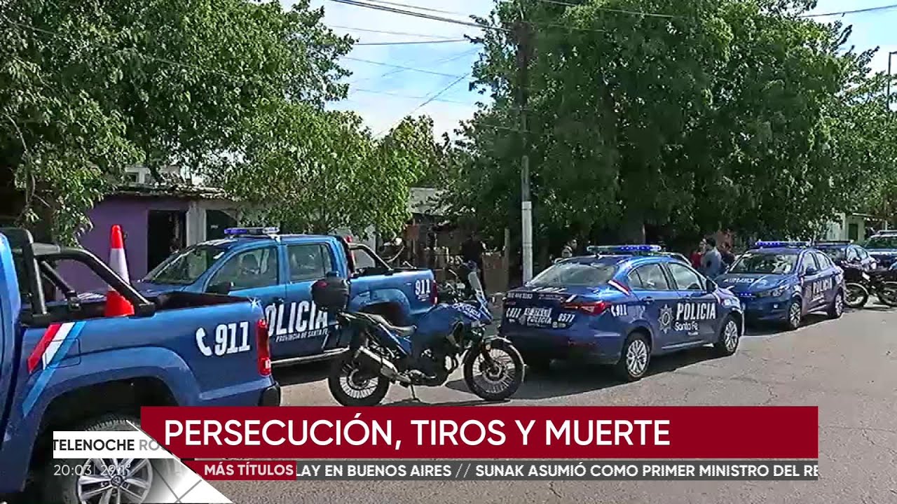 Joven de 23 años murió tras tirotearse con la policía durante una persecución