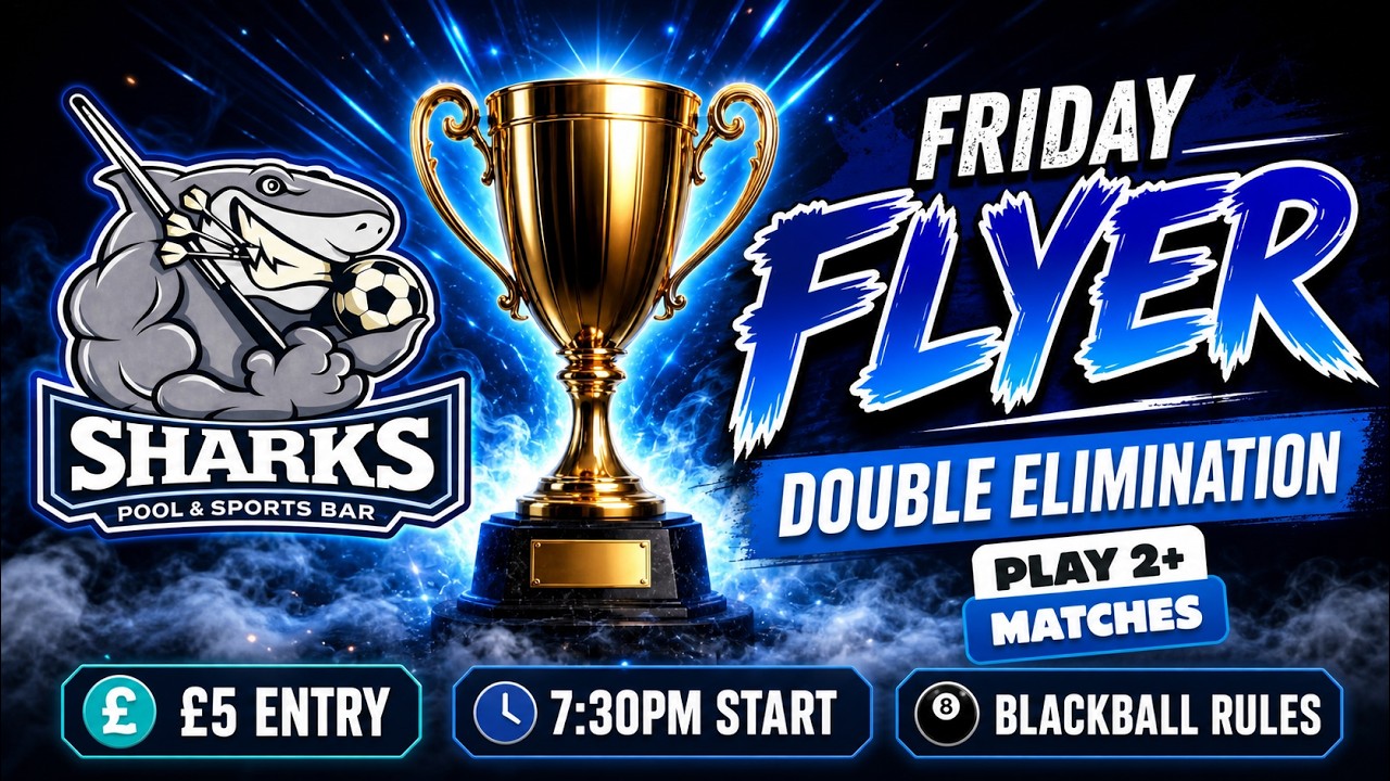 Sharks Friday Flyer - 6th March
