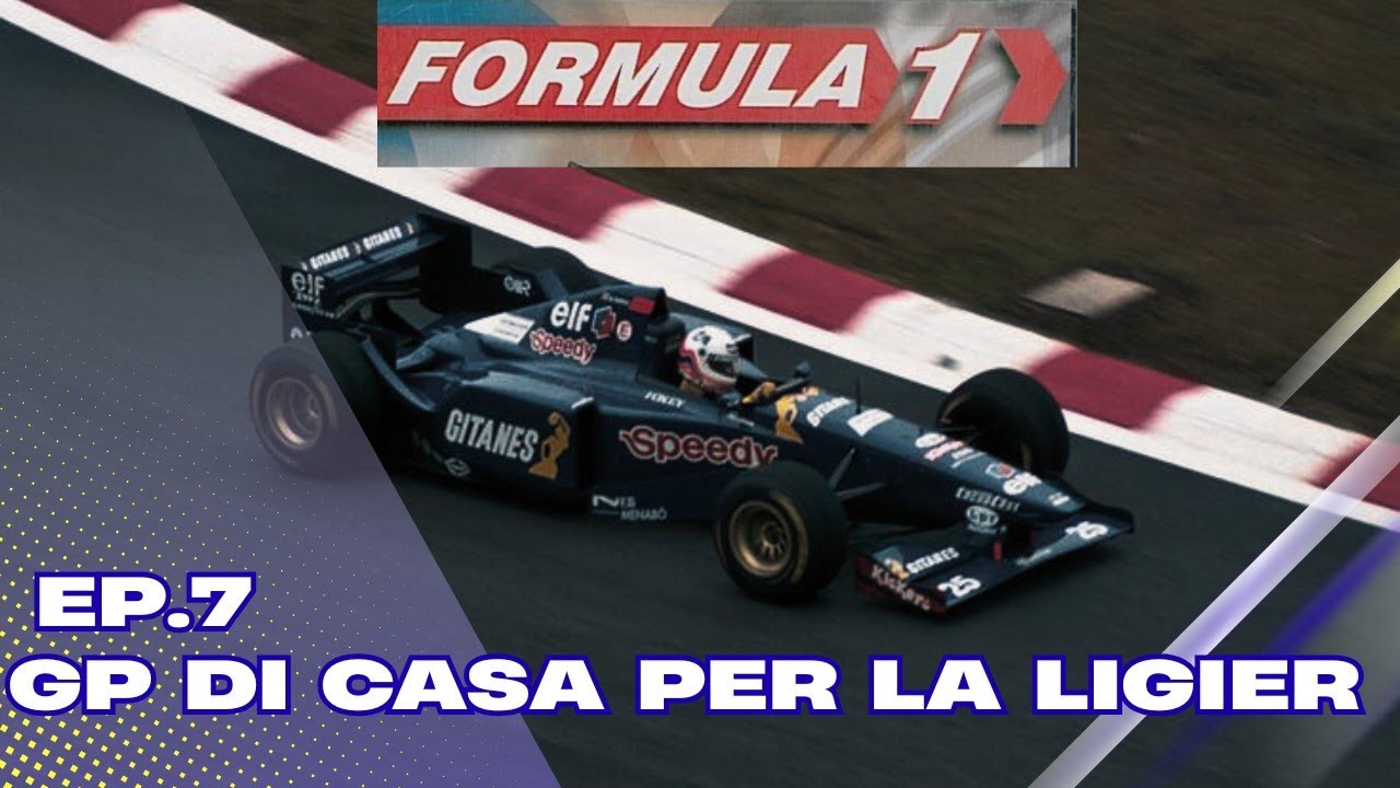 Mega Carriera F1 Episodio 7 Gran Premio di Francia - Formula One Ps1 Stagione 1995 