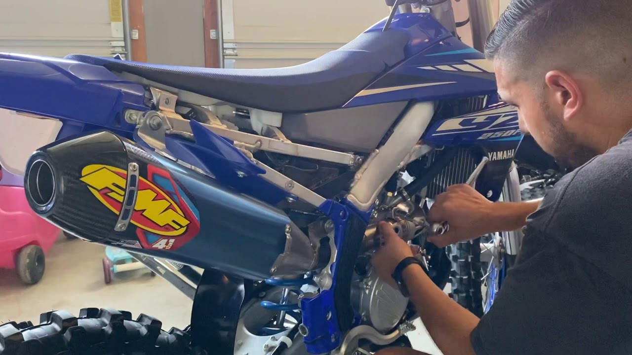 2020 YZ250FX FMF 4.1 install