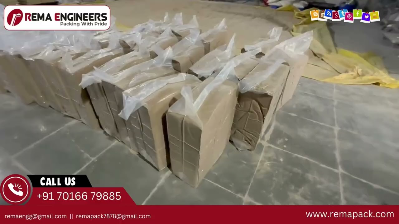 AUTOMATIC VACUUM PACKING MACHINE — Bulk Packing for Grains & Pulses