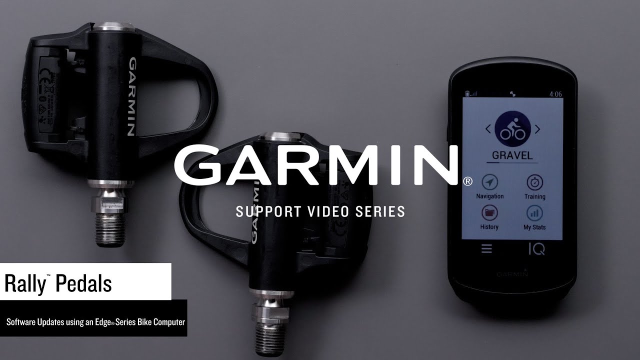 Garmin Support | Rally&trade; Pedals | Updating Software with an Edge&reg;