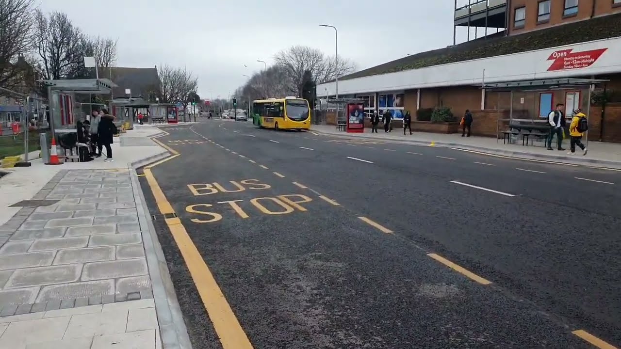 Weston-super-Mare new Bus Interchange. 07,02,2022