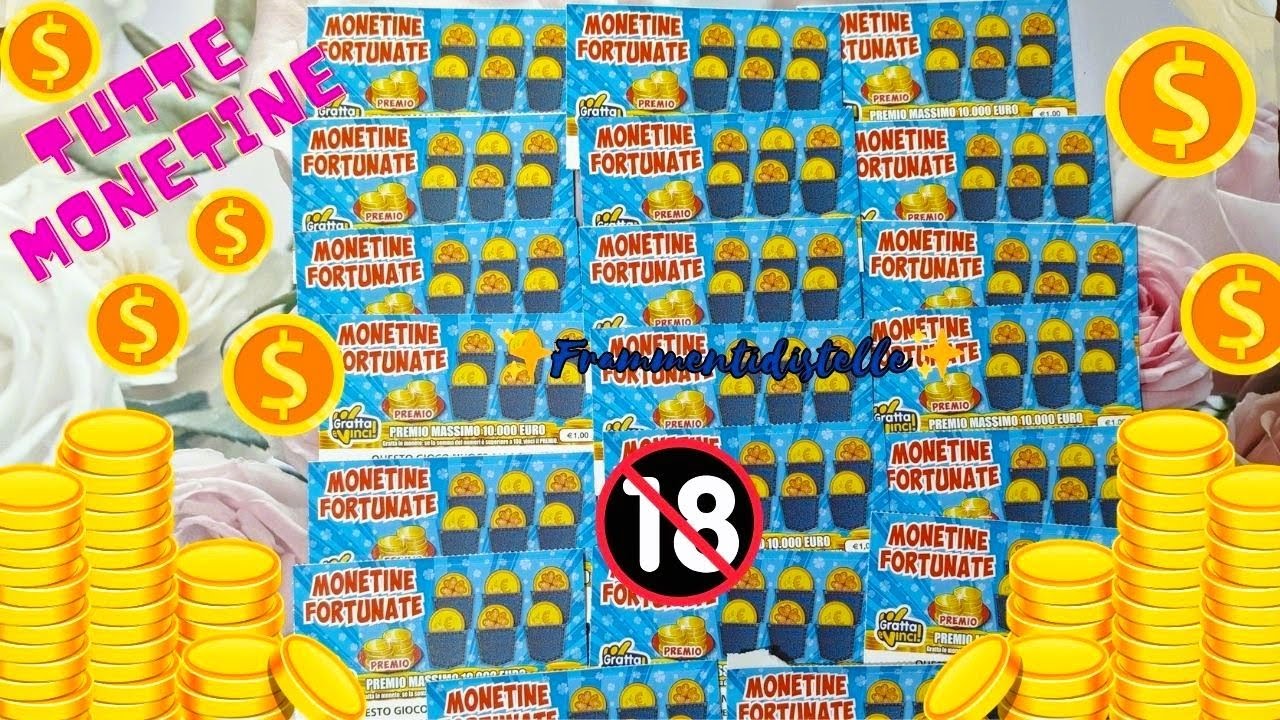 Gratta e Vinci: Tutte Monetine 🔞🤑🪙🎇🍀💲