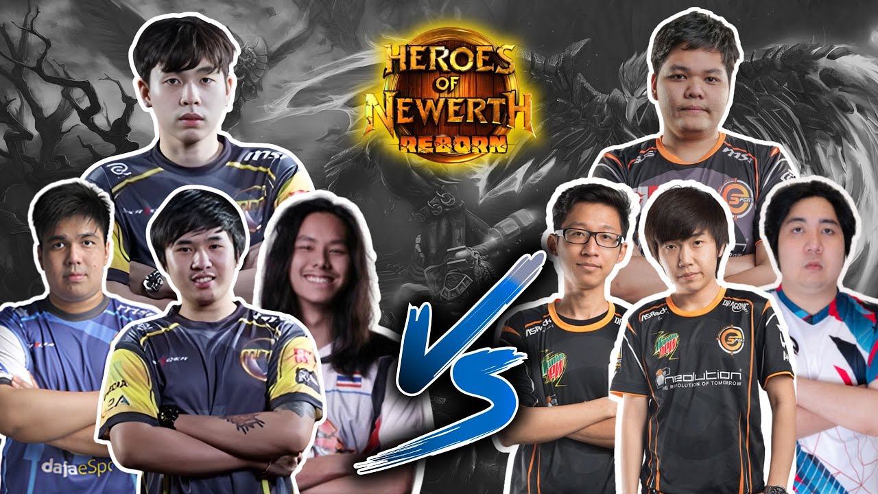 Fouradd,Esc,PTY,t0ffy  VS 5678,Dui,Leaf,Kanom``Pang กดแรงค์หรือแข่งนัดชิง มันจัด!! l HoN Reborn