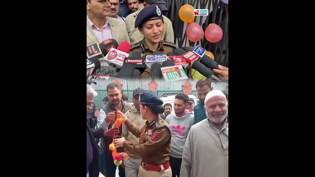 World Health Day: SSP Pulwama Tanushri inaugurated a Mega AYUSH Medical Camp at District Hospital