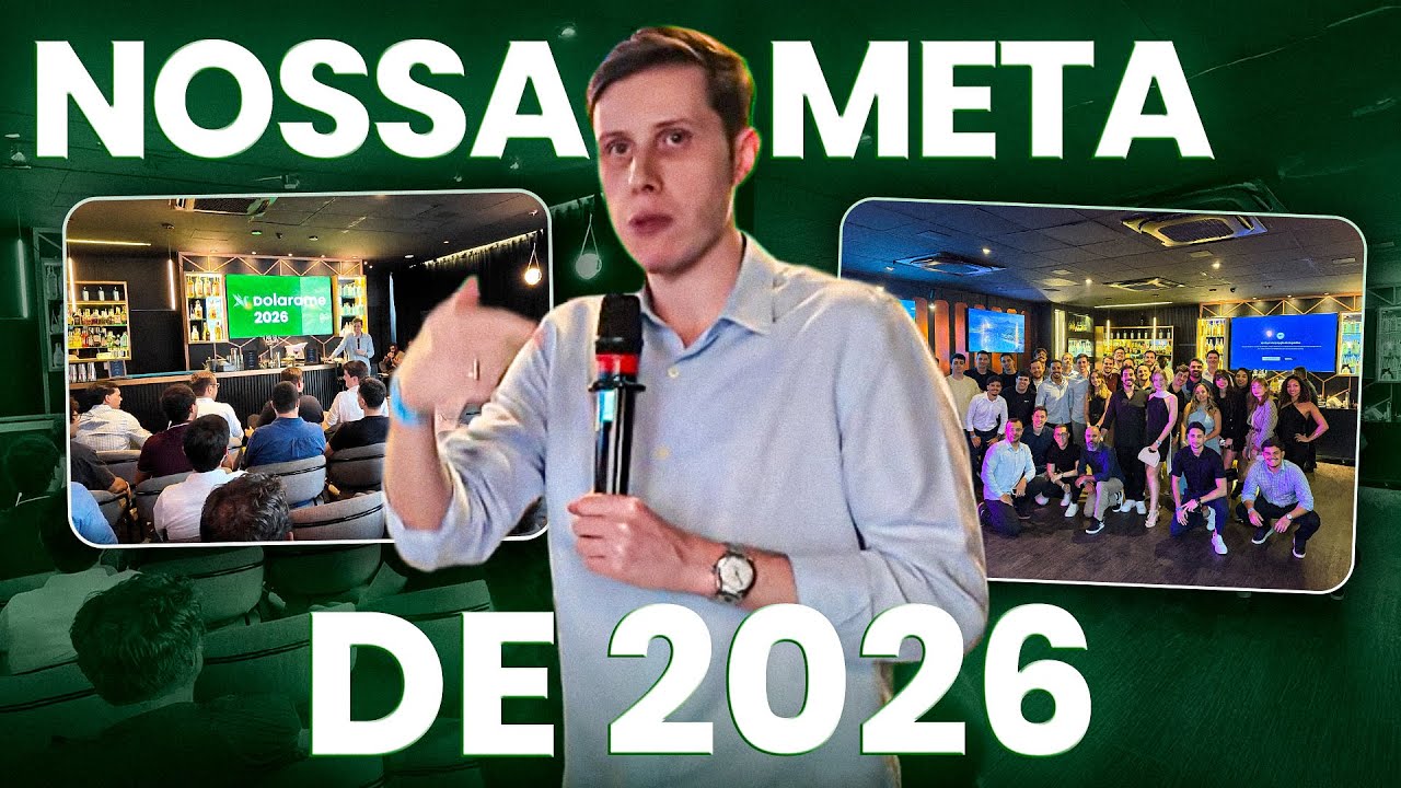 Bastidores Dolarame: Planejamento 2026 + Nossa Confraterniza&ccedil;&atilde;o (VLOG)