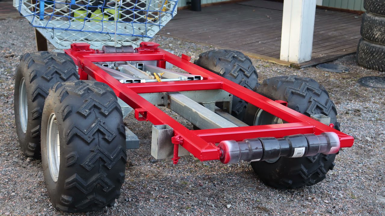 DIY - ATV tukkikärryyn 