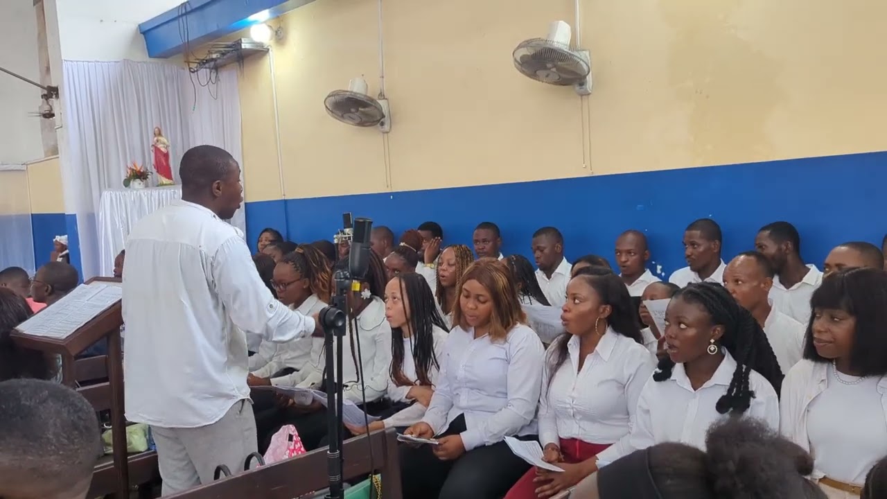 Pain rompu pour un monde nouveau D283. Chorale ANGELUS. Limete/Kinshasa #Claude_Bernard #J-J-R