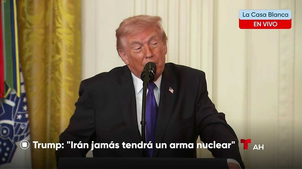 Presidente Trump ofrece nueva información sobre el operativo en Irán | 03-02-2026