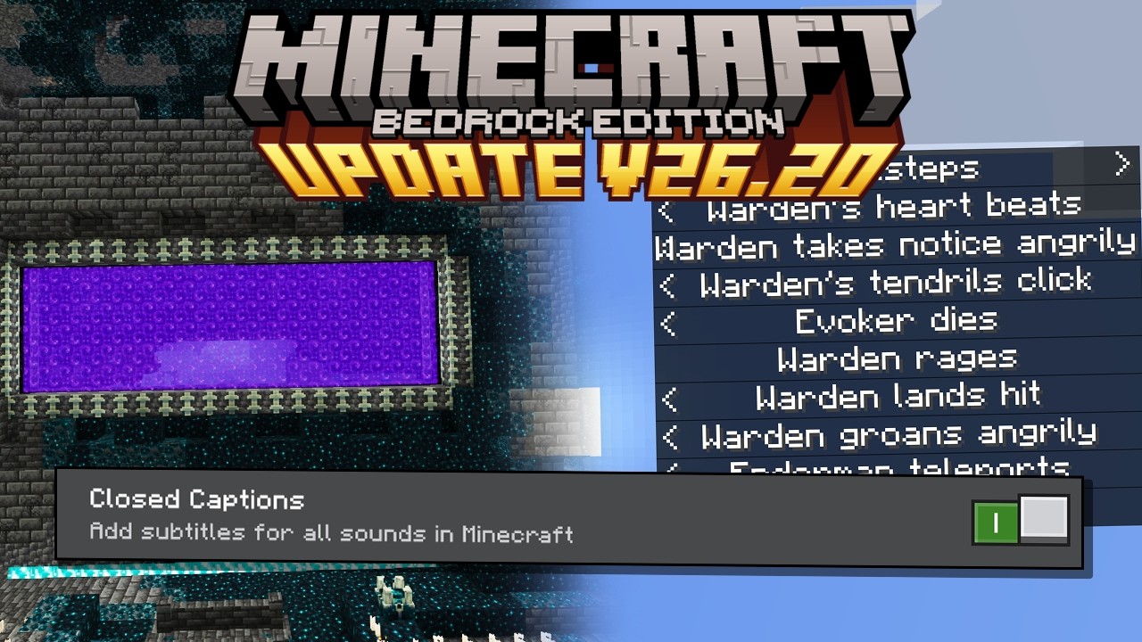Обновление 26.20 &mdash; это просто БЕЗУМИЕ! Полный обзор всего нового в Minecraft Bedrock.