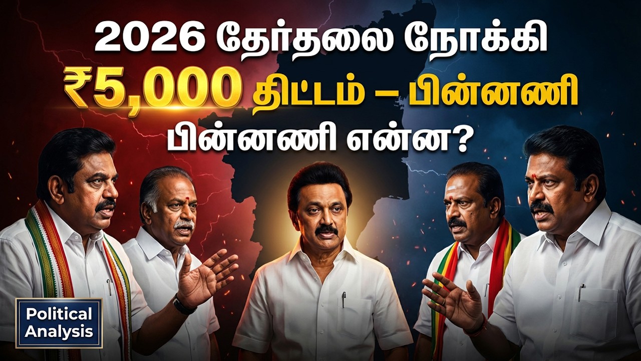 ₹5,000 மகளிர் உதவித்தொகை  சமூக நலமா? தேர்தல் யுக்தியா? | Behind The News Tamil AI