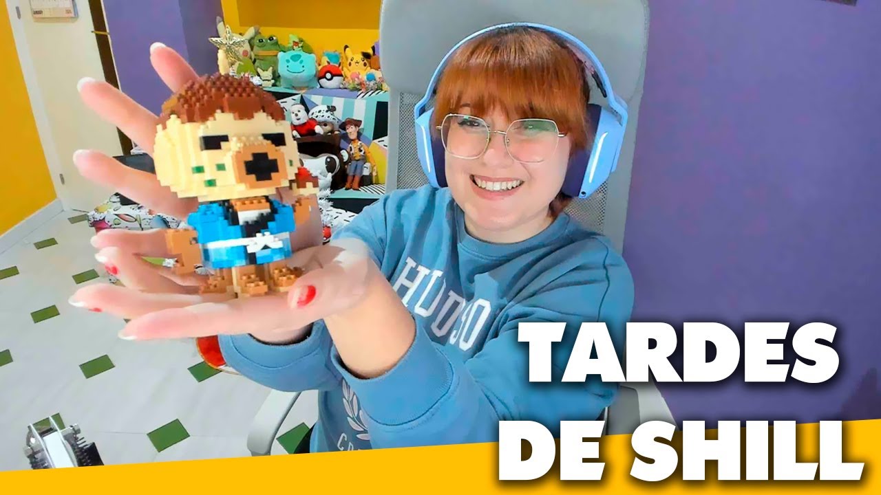 🔴MONTANDO UNA FIGURA DE PAULINO DE ANIMAL CROSSING 🐙 Tardes de Shill~ #21