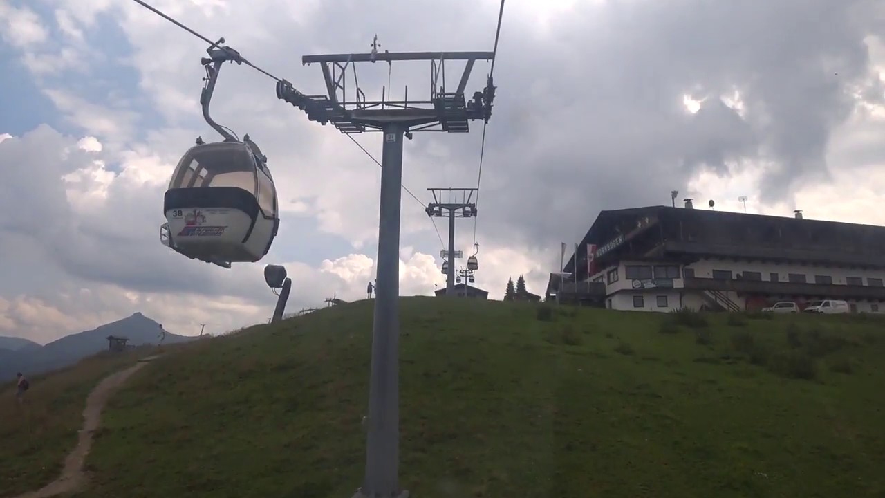 Auffahrt Wiedersbergerhornbahn Alpbach