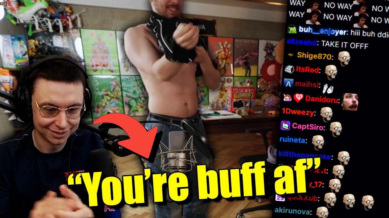 CDawgVA Changes His Shirt on Stream and Chat Loses It