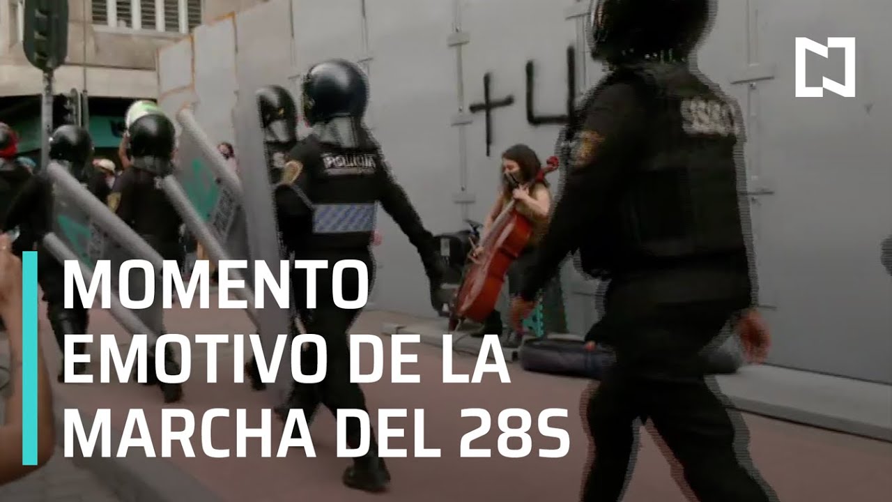 La violonchelista de la Marcha 28S - En Punto
