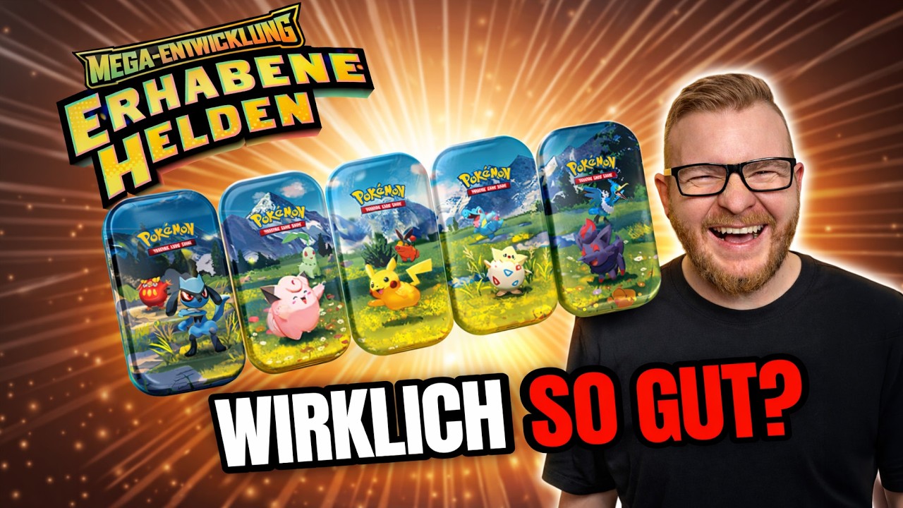 🤔 Sind die Mini Tins von Erhabene Helden wirklich so gut? 🔥