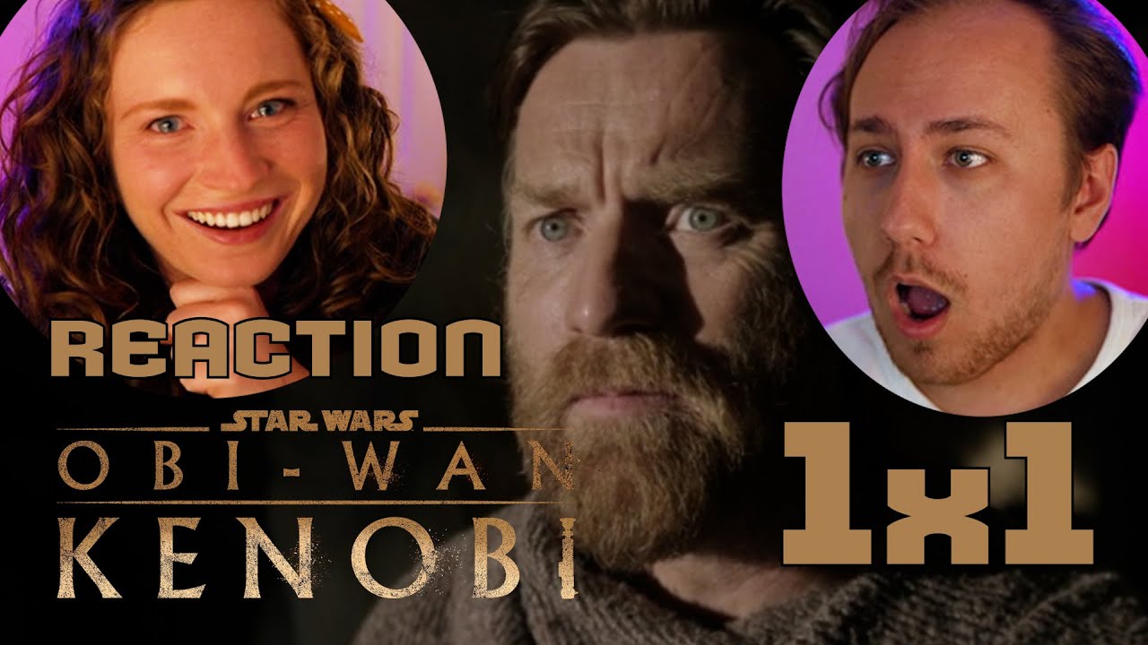 This show made us cry! Married Couple REACTION to Episode 1 of Obi Wan Kenobi // 1x1 HELLO THERE!!!