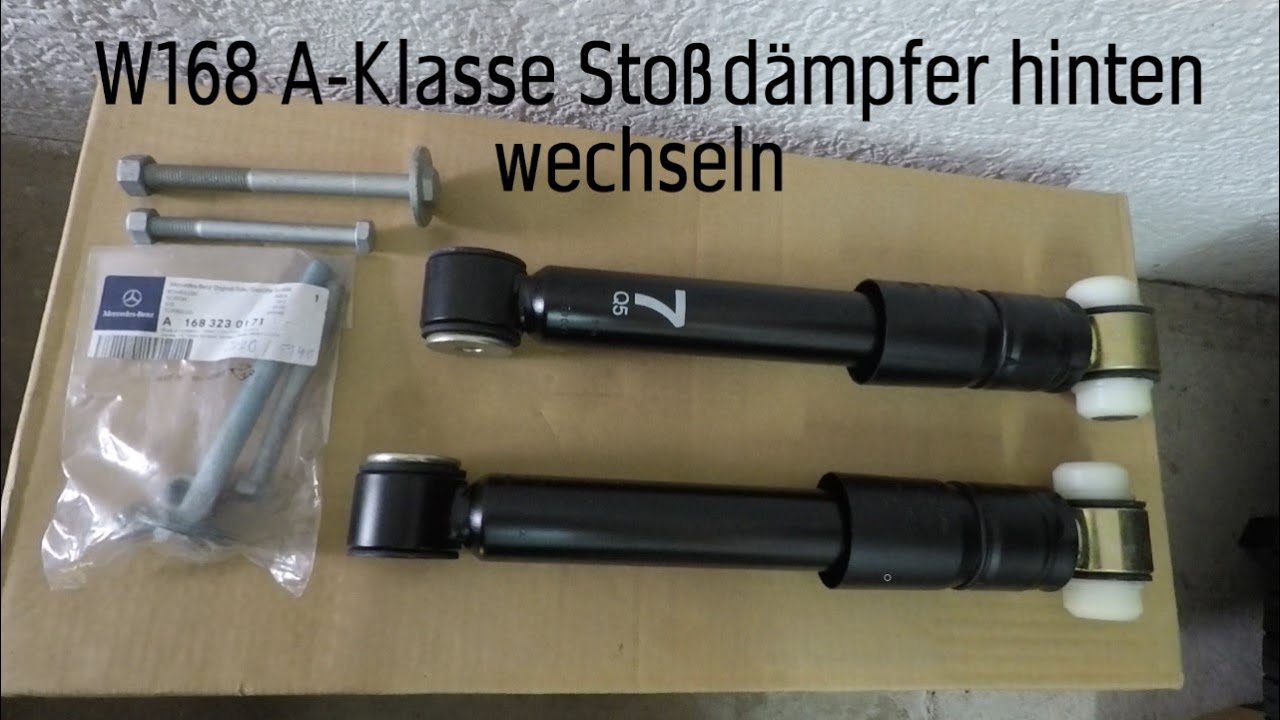 Mercedes A-Klasse W168 Stoßdämpfer hinten wechseln