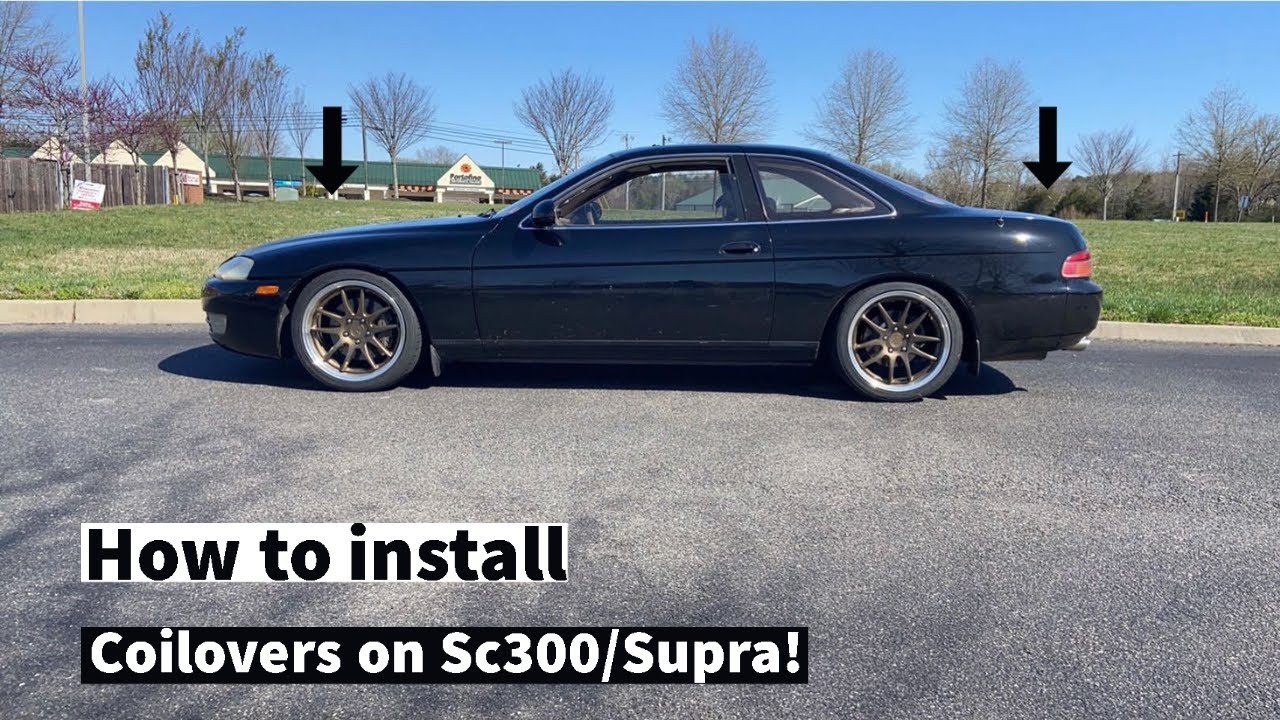 Coilover Install (How to...) On My 96 SC300!! (Tips and Tricks)