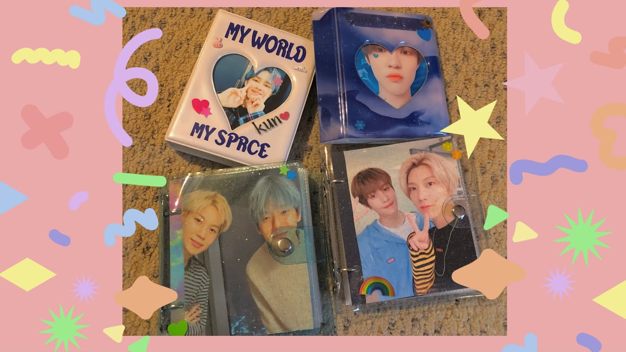 updated kpop photocard collection & storing technique! (collect books)