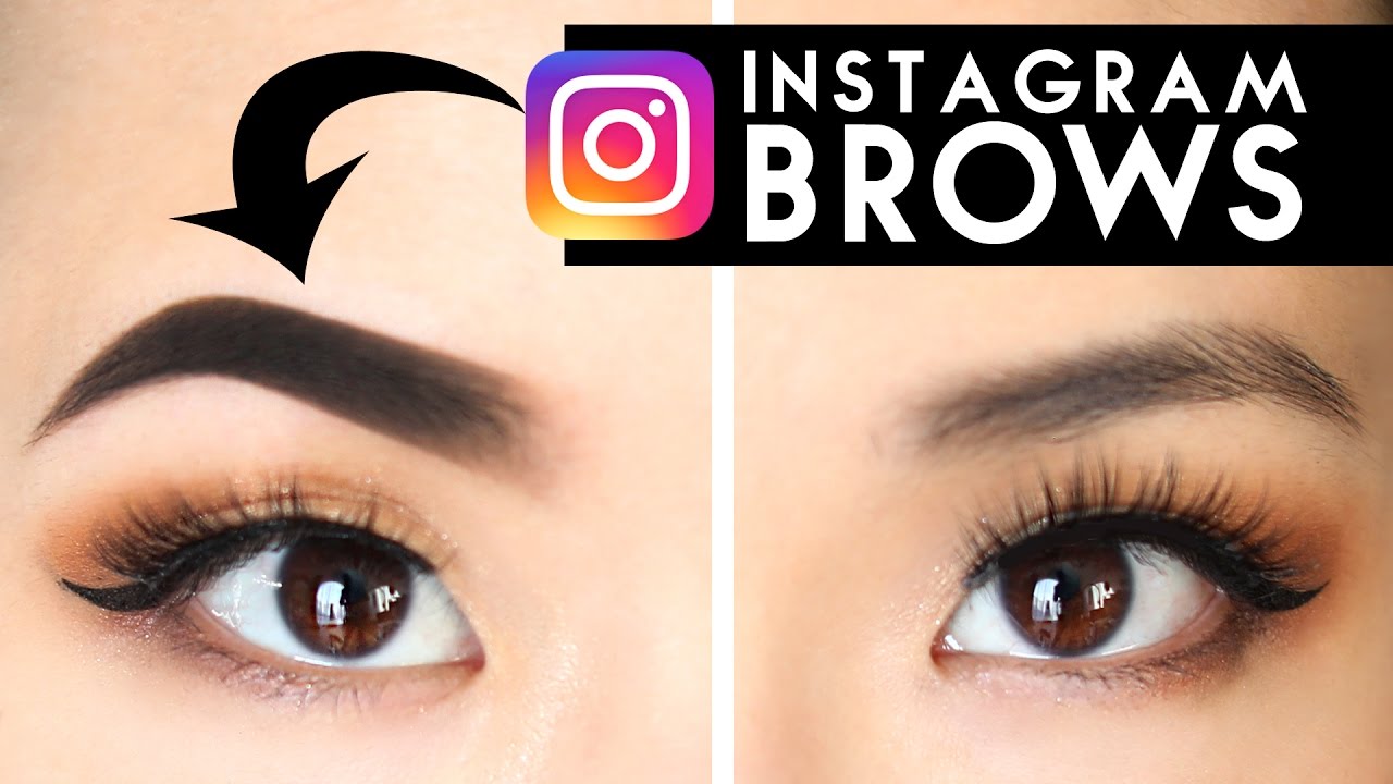 INSTAGRAM BROWS!? | Try The Trend