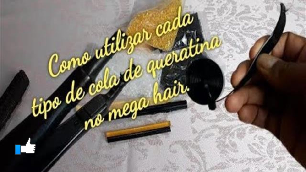 MEGA HAIR COM QUERATINA. QUAIS OS TIPOS DE COLA E AS FORMAS DE USAR #megahair| LI CARDOSO