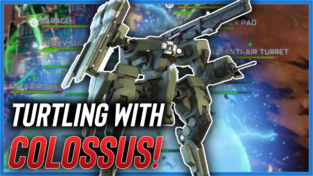 we Super Turtle with COLOSSUS in Halo Wars 2!