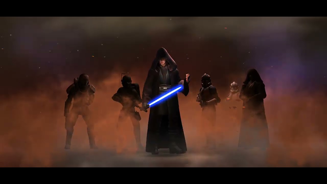 TW Bo Mandalor VS Lord Vader With Clones