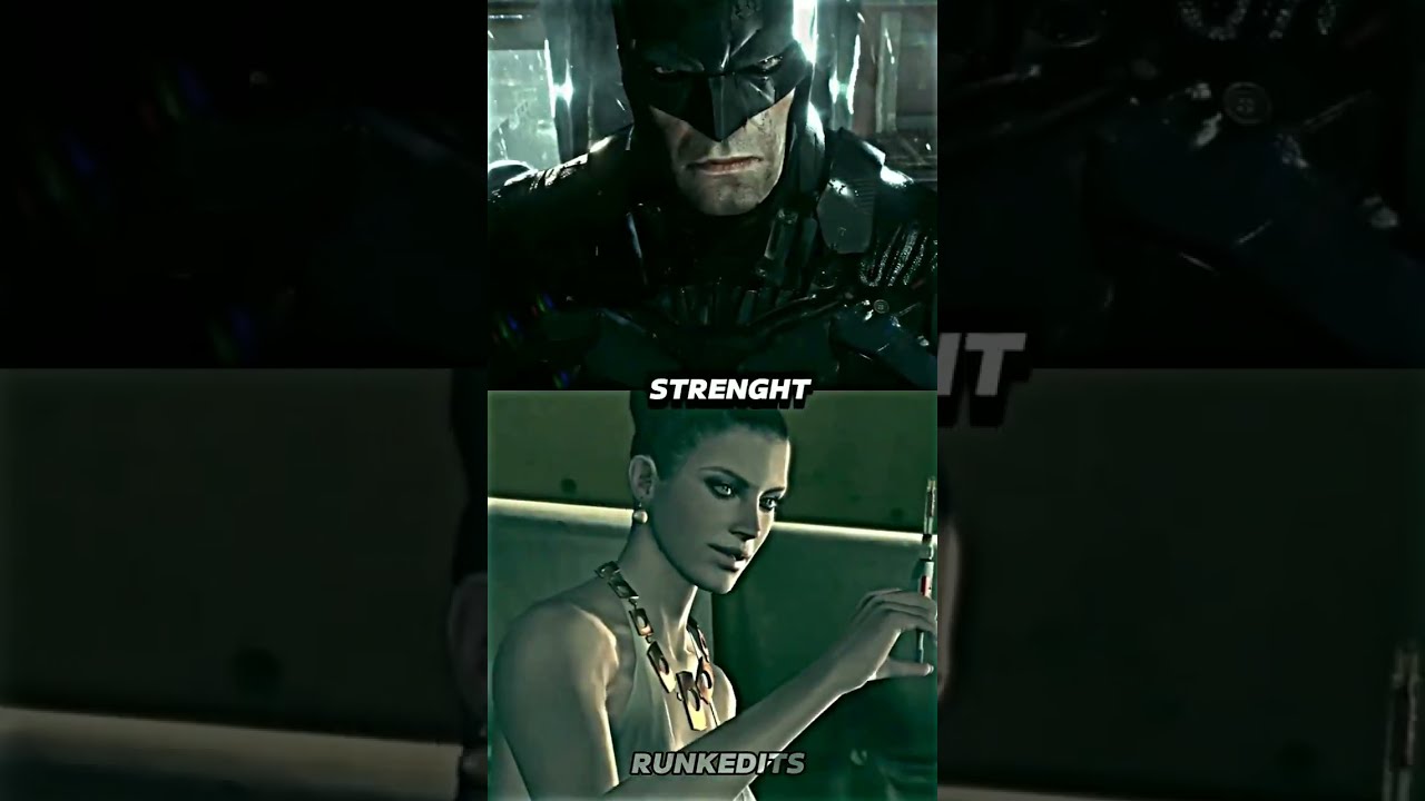 Arkham Batman vs Resident Evil Villains Part 2 #batmanarkhamknight #residentevil