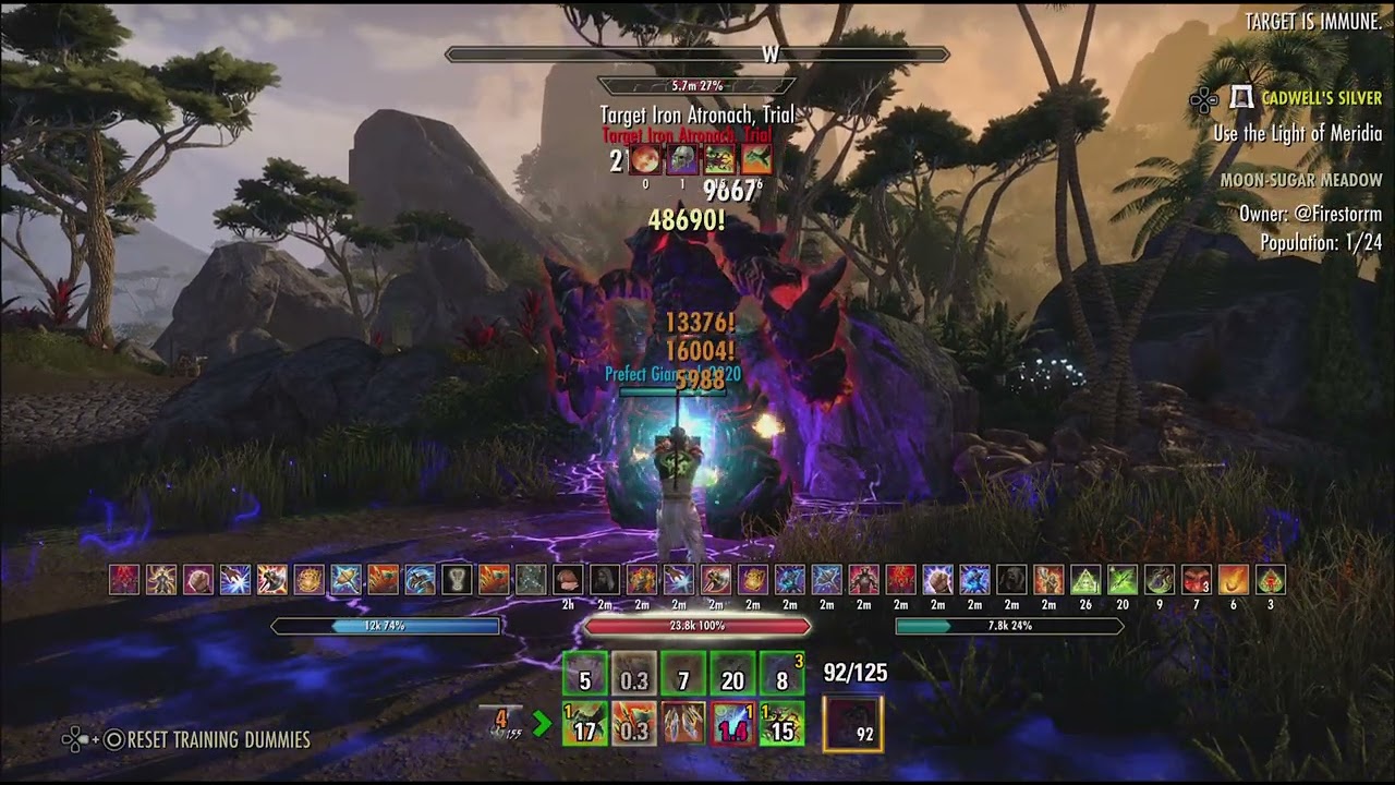 The ESO, dps parse 104.3k 