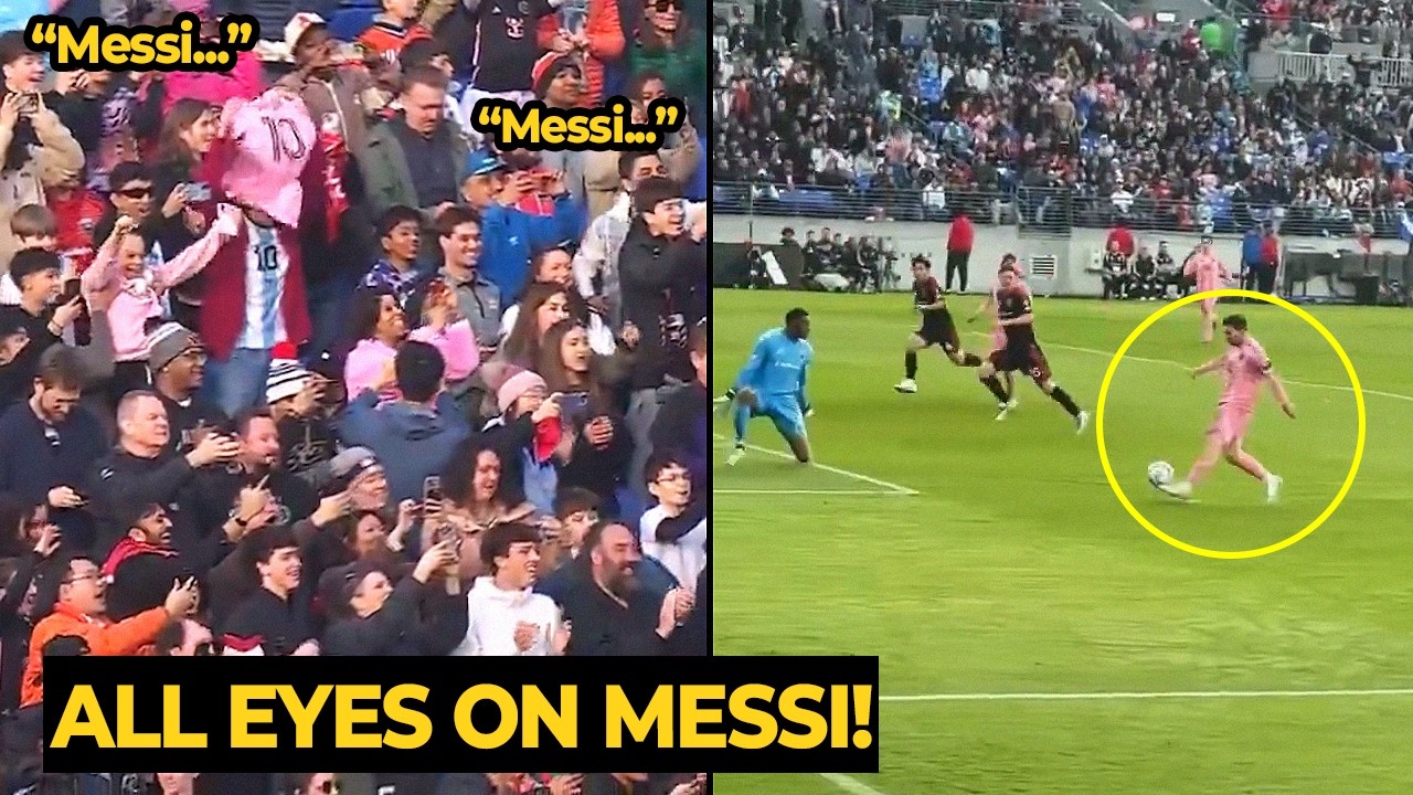 70K DC United fans chant Messi’s name after he scores vs DC United