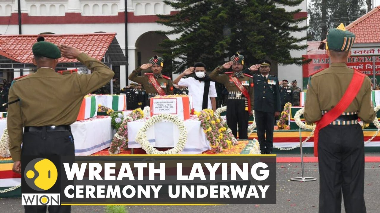 IAF Chopper Crash: Leaders pay respect to General Bipin Rawat and others | Breaking News