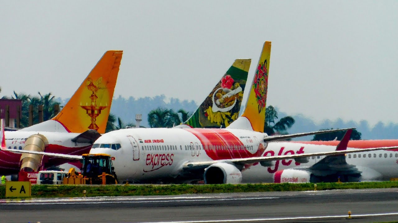 13 minutes of planespotting at Kozhikode int'l airport [FULL HD]