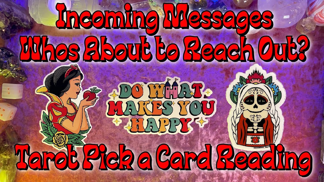 💭Incoming Messages! Who's About to Reach Out? Tarot Pick a Card Reading