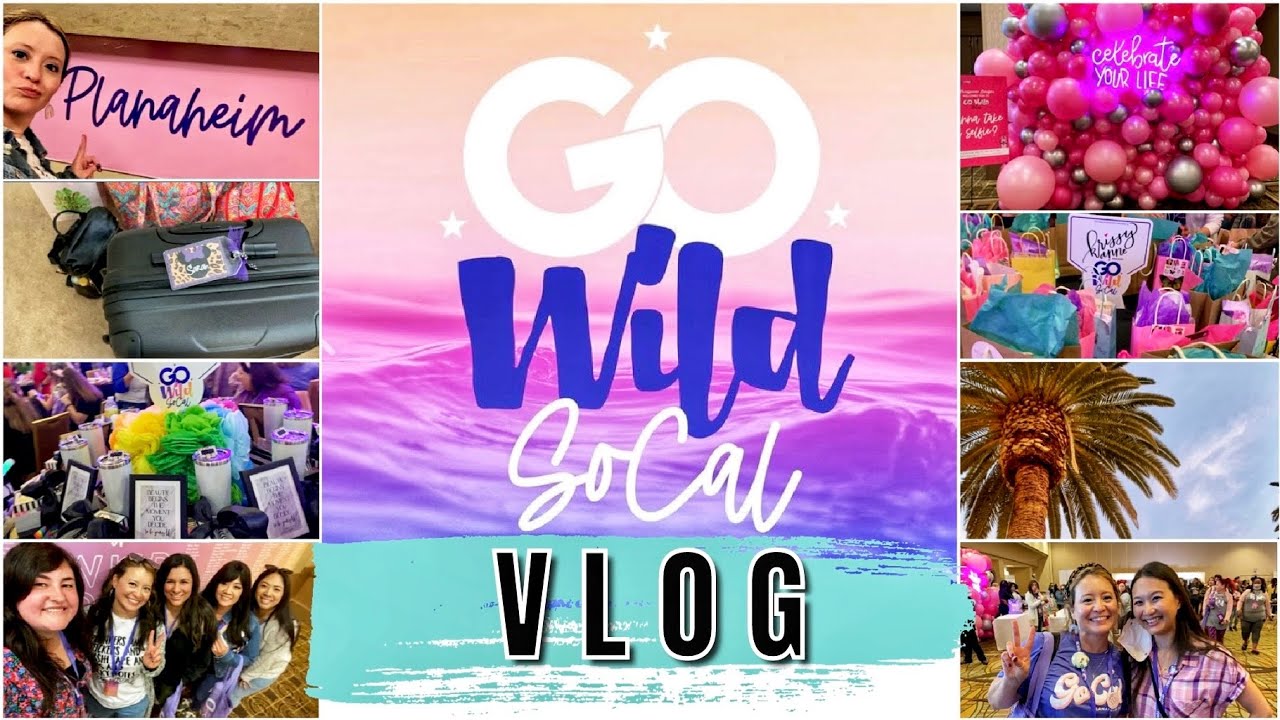 GO WILD 2022 | CALIFORNIA | VLOG | FIRST TIME AT GO WILD PLANNER CONFERENCE