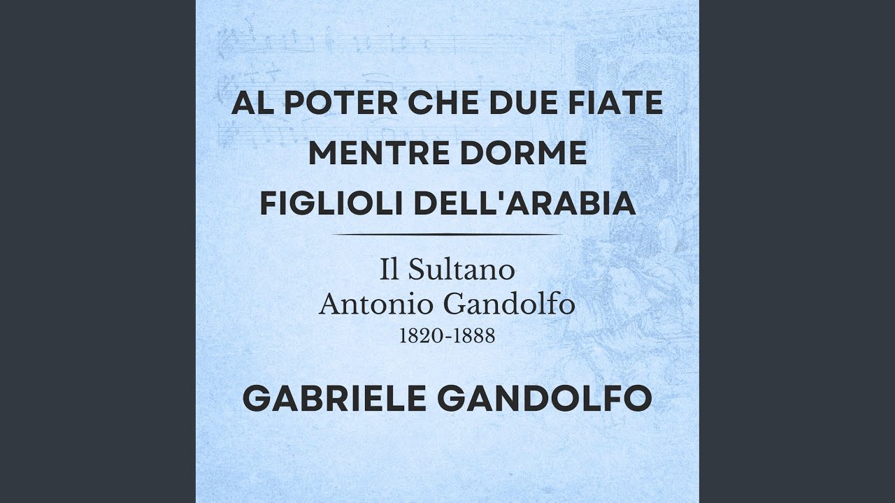 Il Sultano, Act I, 