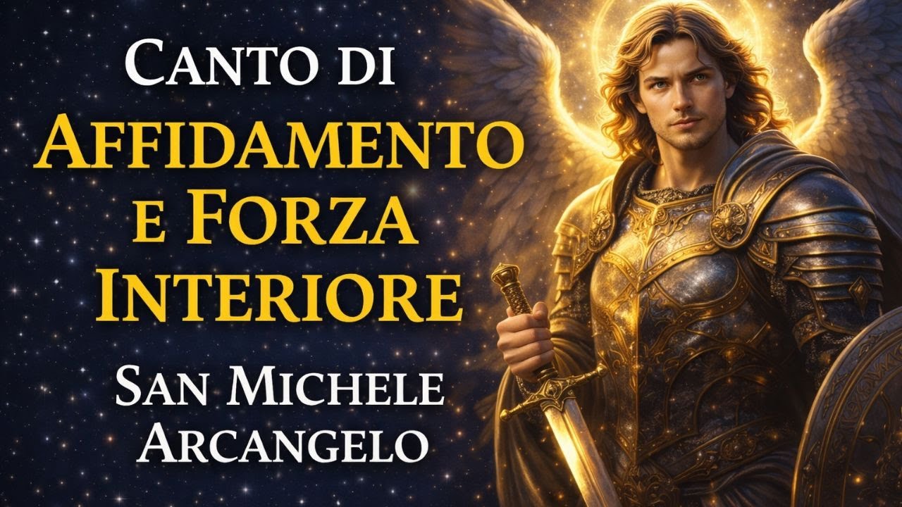 CANTO DI AFFIDAMENTO A SAN MICHELE | PROTEZIONE, FORZA E PACE INTERIORE #sanmichelearcangelo