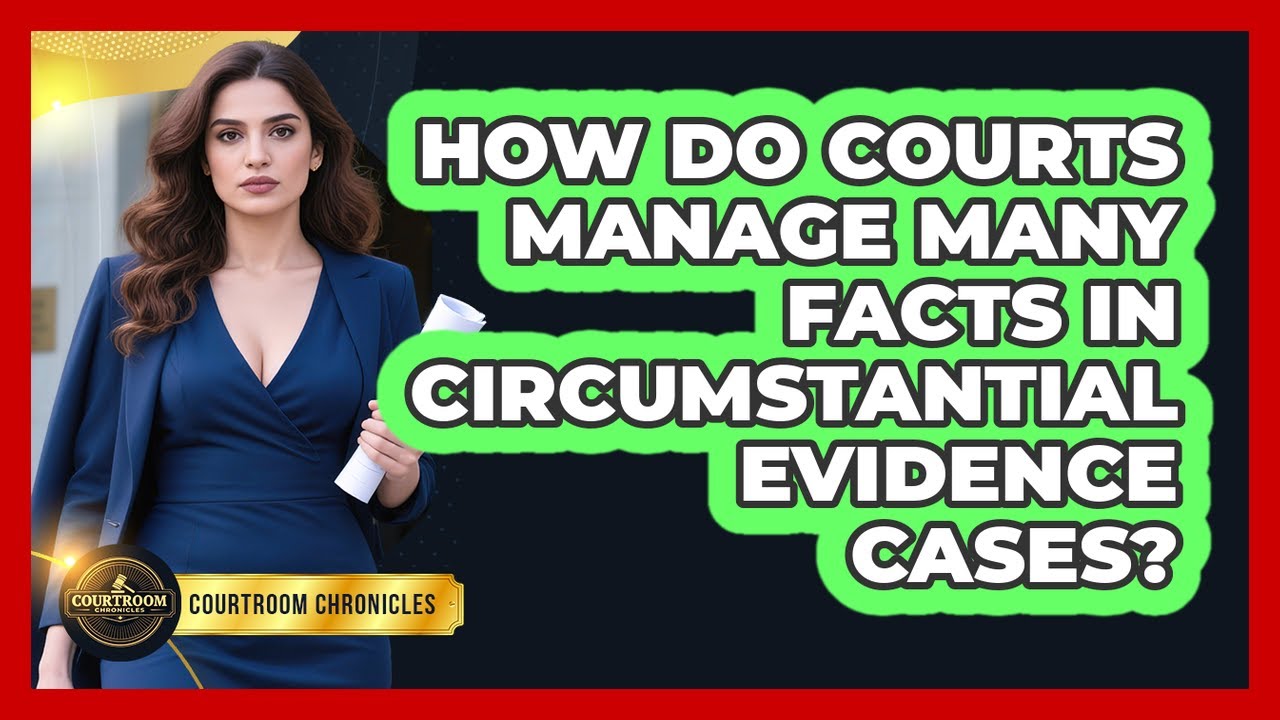 How Do Courts Manage Many Facts In Circumstantial Evidence Cases? - Courtroom Chronicles