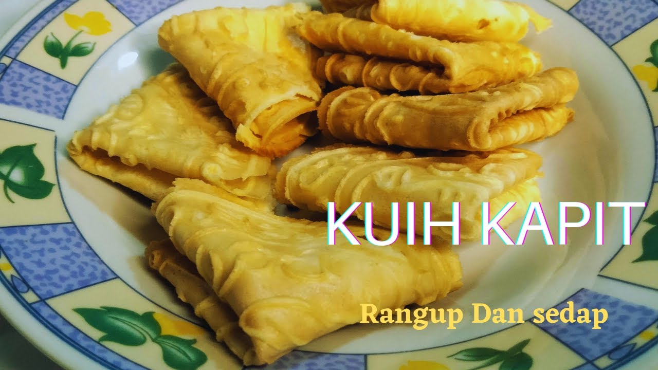 RESEPI KUIH KAPIT #loveletterbiscuit #dapurlula #kuihsepit