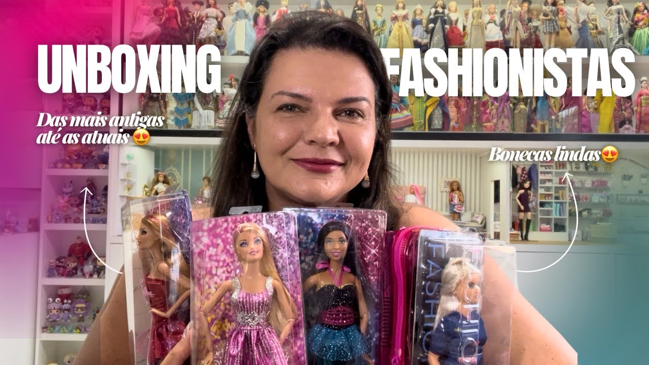 Abrindo Novas Barbie Fashionistas 😍 Unboxing + Minhas Opiniões #barbie #unboxing #barbiefashionistas