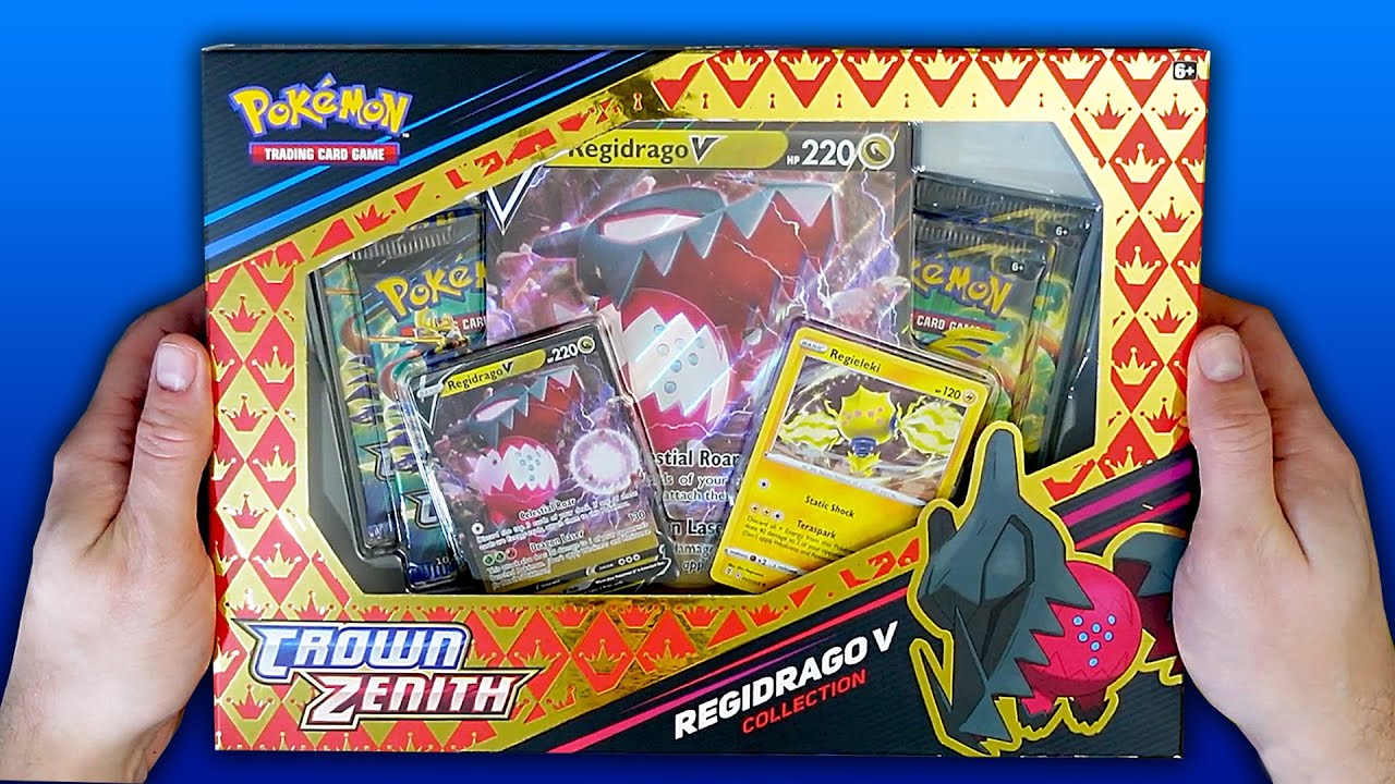 Crown Zenith Regigigas V & Regidrago V Box Opening
